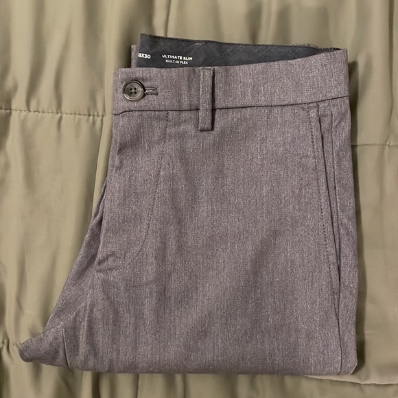 Old Navy Ultimate Slim dress pants size 28 x 30 Men’s Like New - Picture 3 of 7